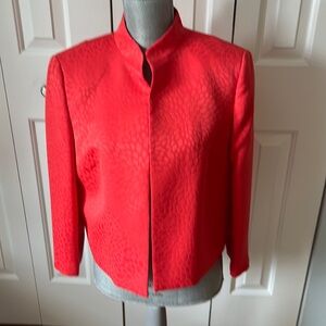 Size 12 Dress jacket coral